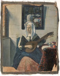 Femme jouant du cistre