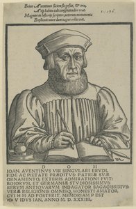 Ioannes Aventinus - dedicatio Annalium Boiorum - Hanns Lautensack