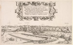 Vue panoramique de Nuremberg : Partie gauche