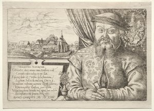 Hieronymus Schurstab, maire de Nuremberg, 1554 - Hanns Sebald Lautensack