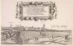 Vue panoramique de Nuremberg : partie droite