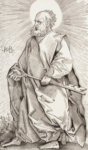 Saint Pierre tenant les clés du Royaume des Cieux