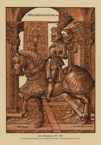Maximilien Ier, Saint Empereur romain - Hans (after) Burgkmair