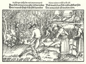 Les Moissonneurs - Hans (after) Burgkmair