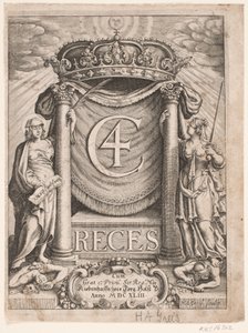 Page de titre de Christian IV Reces 1643