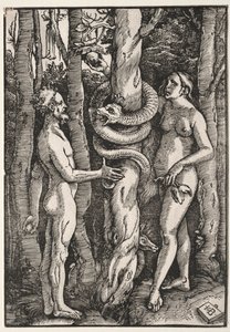 Adam et Ève, vers 1514