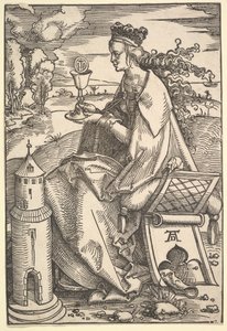 Sainte Barbe, vers 1505