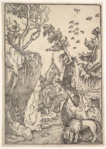 Saint Jérôme dans le désert, vers 1511 - Hans Baldung