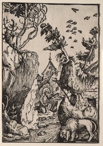 Saint Jérôme dans le désert - Hans Baldung
