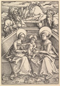 La Sainte Famille avec Sainte Anne et Saint Joachim