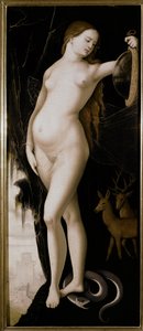 Figure allégorique (Allégorie de la Prudence) - Hans Baldung Grien