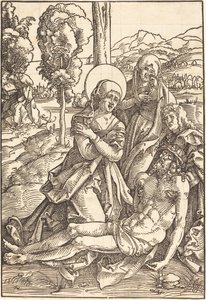 Lamentation sur le Christ - Hans Baldung Grien