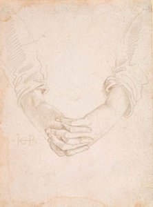 Étude des mains croisées d