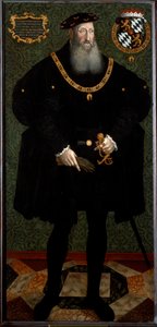 Portrait de Frédéric II du Palatinat (Frédéric II le Sage, vers 1546) - Hans Besser