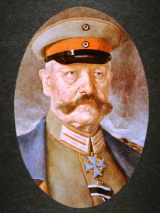 Maréchal de camp allemand Paul von Hindenburg