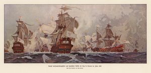 Bataille du cap Saint-Vincent - Hans Bohrdt