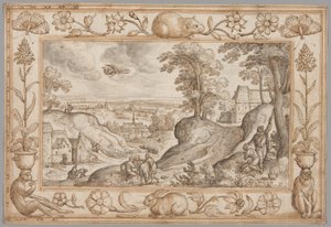 Paysage avec le sacrifice d