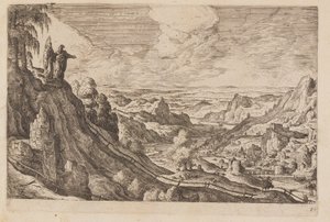 Planche 21, tirée de Paysages avec scènes de l