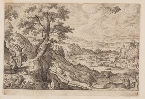 Planche 5, tirée de Paysages avec scènes de l