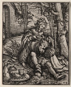 Samson et Dalila - Hans Burgkmair