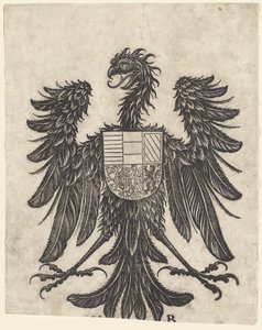 Blason avec un aigle unique