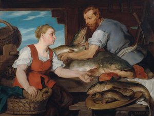 Le marché aux poissons - Hans Canon