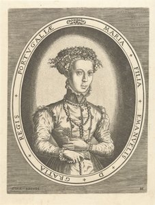 Portrait de la princesse Maria du Portugal