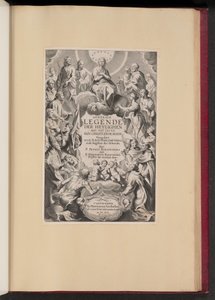 Page de titre pour Pedro de Ribadineira et Heribert Rosweyde, Generale Legende der Heylighen
