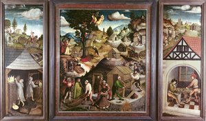Paysage minier, 1521 - Hans Hesse