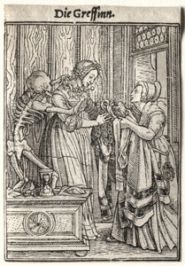 La Danse macabre : La Comtesse - Hans Holbein