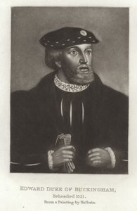 Edward Duc de Buckingham - Hans Holbein der Jüngere