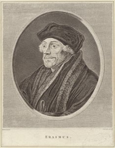 Portrait de Desiderius Erasmus - Hans Holbein der Jüngere