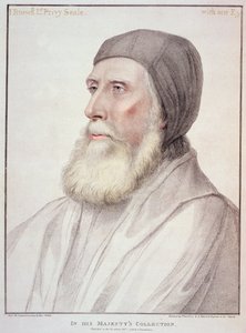Portrait de John Russell, 1er comte de Bedford (1485-1555) gravé par Francesco Bartolozzi (1727-1815) - Hans Holbein der Jüngere