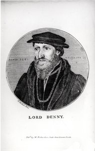 Portrait de Sir Anthony Denny (1501-49) en 1541, gravé par W. Richardson