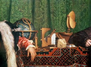 Les Ambassadeurs (détail des instruments astronomiques) - Hans Holbein the Elder