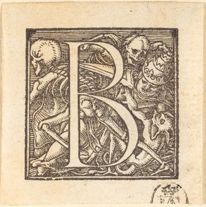 Lettre B - Hans Holbein der Jüngere