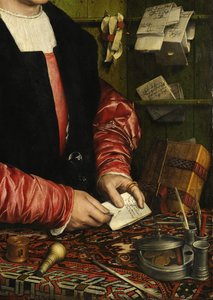 Portrait du marchand George Gisze - Hans Holbein the Younger