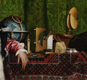 Les ambassadeurs (détail) - Hans Holbein der Jüngere