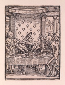 Le roi, de « La Danse de la mort » - Hans Holbein the Younger