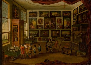 La Kunstkammer, première moitié du 17ème siècle - Hans III Jordaens