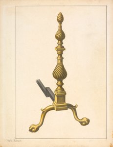 Chenets (un de la paire)