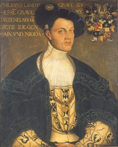Portrait du landgrave de Hesse Philippe Ier
 (1504-1567)
Alternative title : Portrait de Philippe de Hesse ou Philippe le Magnanime de Hesse