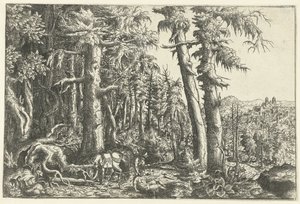 Paysage avec le Bon Samaritain - Hans Lautensack
