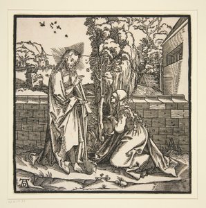 Le Christ et la Madeleine - Hans Leonard Schaufelein