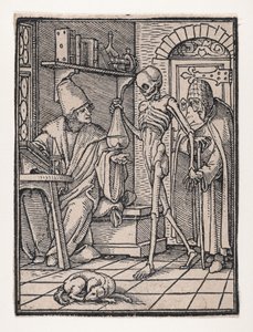 Le docteur ou médecin, de La Danse de la Mort - Hans Lützelburger