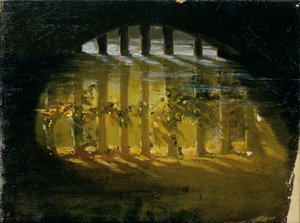 Motif du parc du château de Hellbrunn