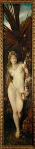 Sight - de la série Die fuenf Sinne ... (huile sur toile) - Hans Makart