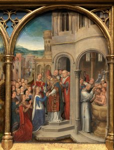 Détail du Reliquaire de Sainte Ursule - Hans Memling