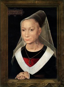 Portrait de Marie, fille de Willem Moreel, 1480 - Hans Memling