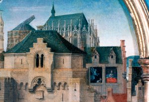 Reliquaire de Sainte Ursule, Départ de Cologne (détail)